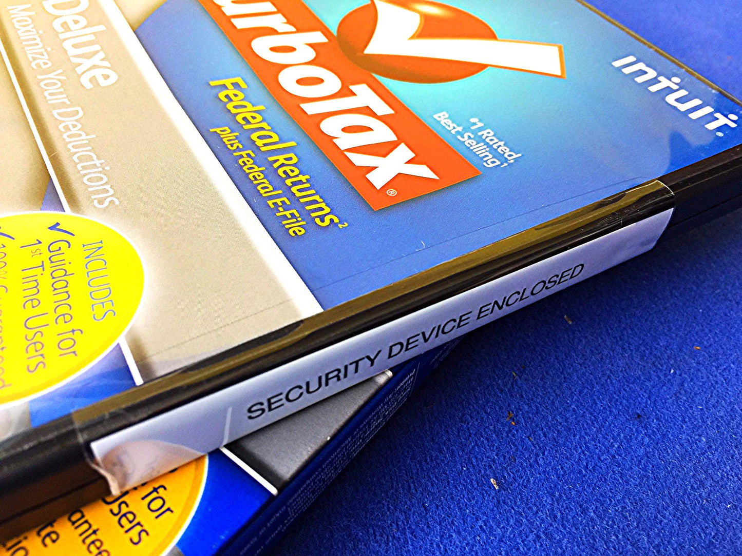 BRAND NEW INSIDE SEALED BOX 2011 TURBOTAX DELUXE FEDERAL RETURNS PLUS E-File