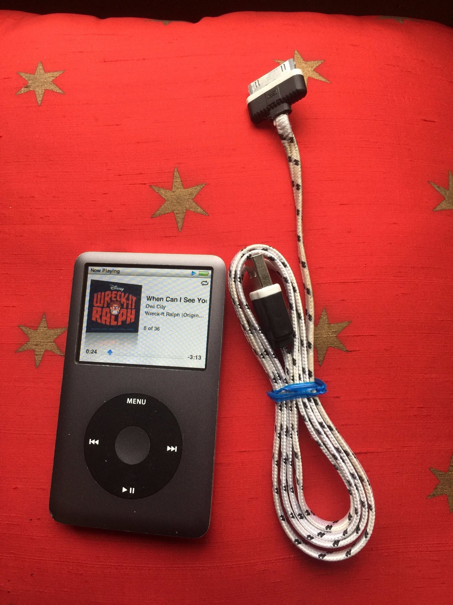 iPod CLASSIC 160 GB 7TH GENERATION Mc297II WATCH VIDEO WORKING GREAT