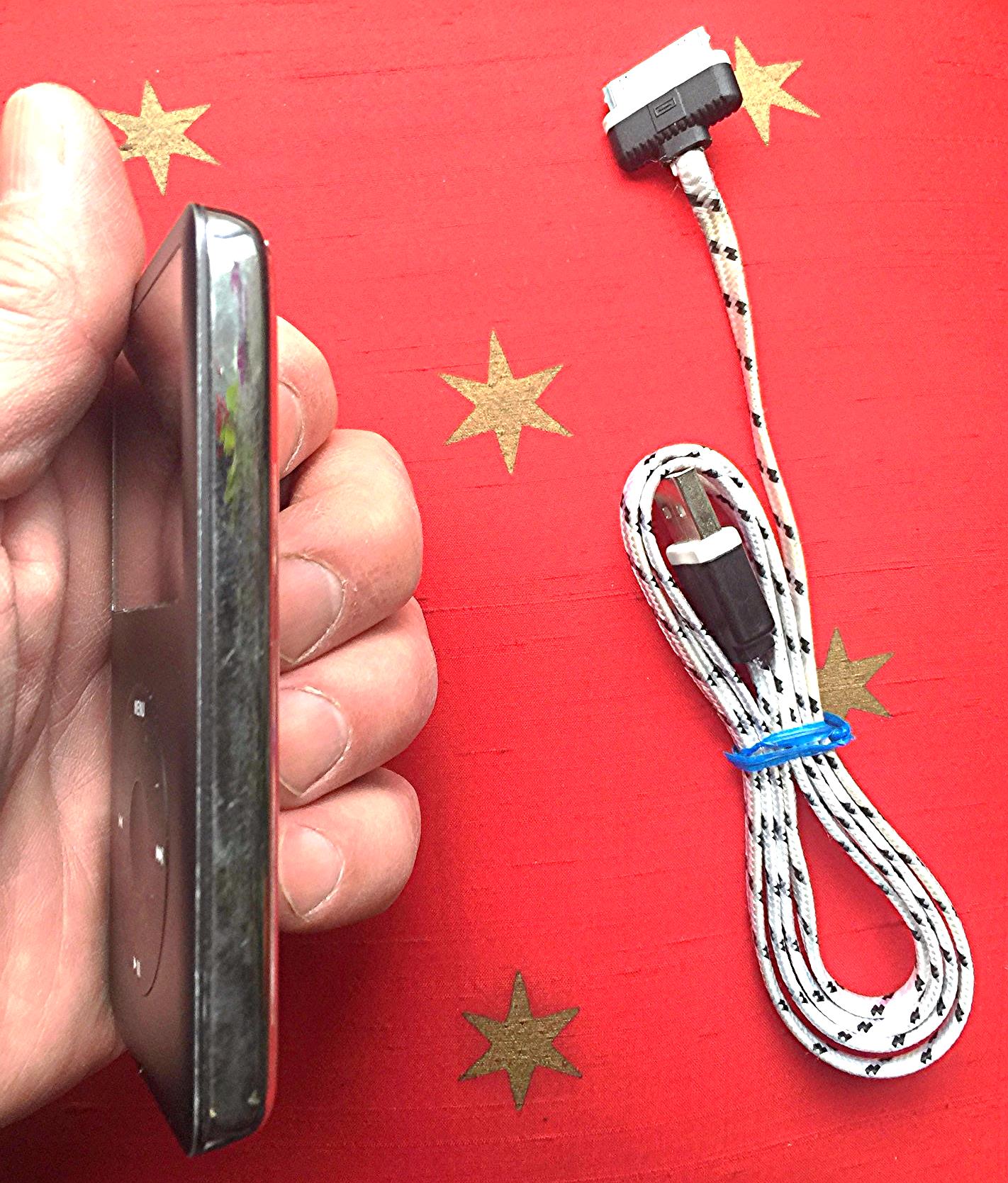 iPod CLASSIC 160 GB 7TH GENERATION Mc297II WATCH VIDEO WORKING GREAT