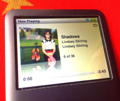 iPod CLASSIC 160 GB 7TH GENERATION Mc297II WATCH VIDEO WORKING GREAT