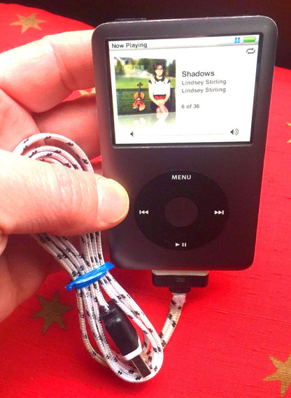 iPod CLASSIC 160 GB 7TH GENERATION Mc297II WATCH VIDEO WORKING GREAT