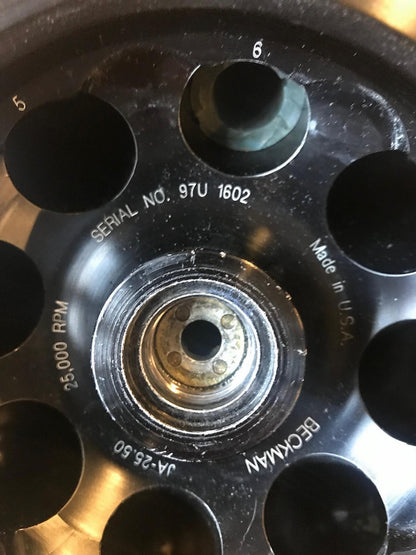AVANTI J & J2 CENTRIFUGE BECKMAN JA-25.50 ROTOR 100%Tested 90dayWARRANTYFreeShip