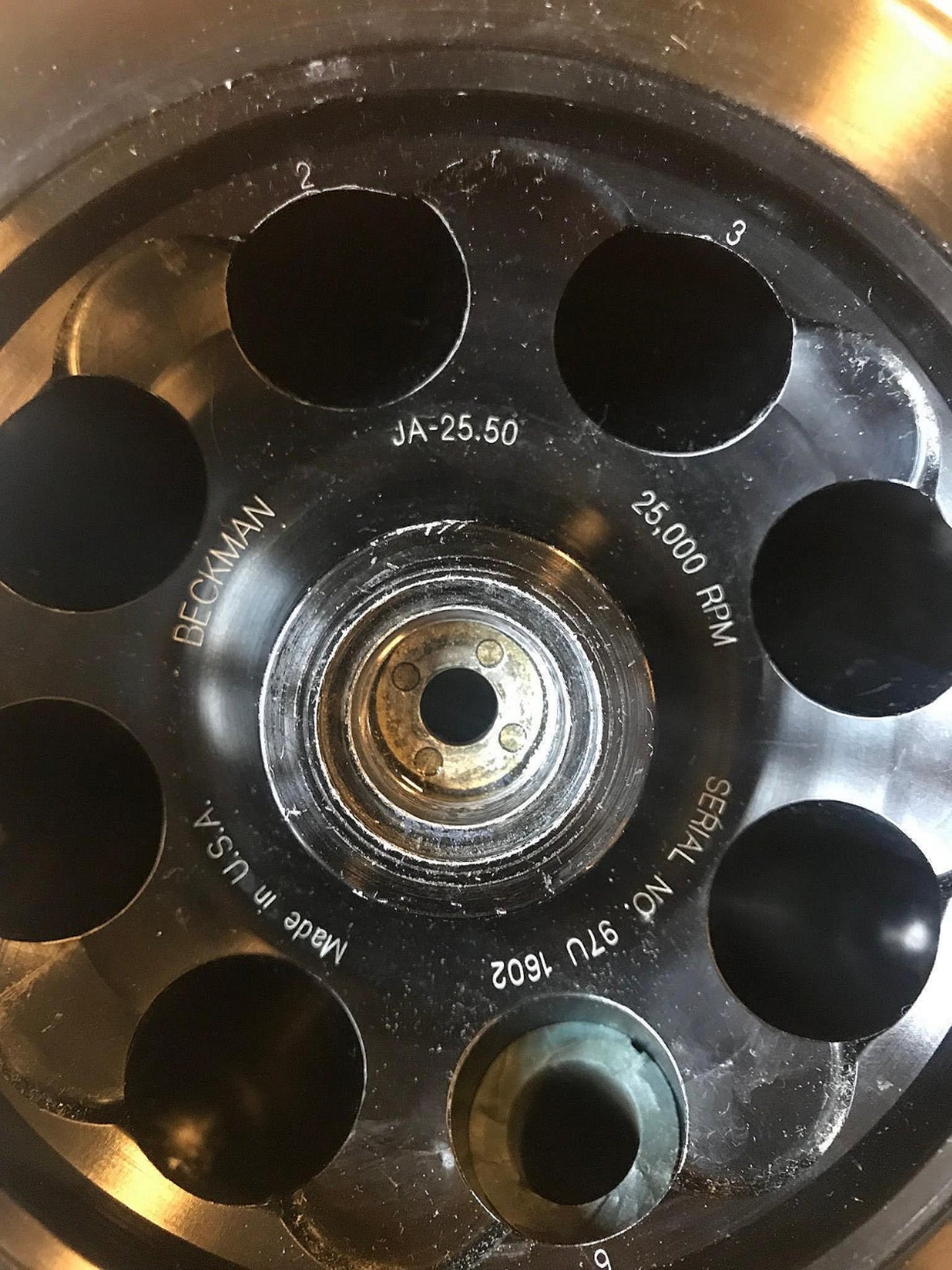 AVANTI J & J2 CENTRIFUGE BECKMAN JA-25.50 ROTOR 100%Tested 90dayWARRANTYFreeShip