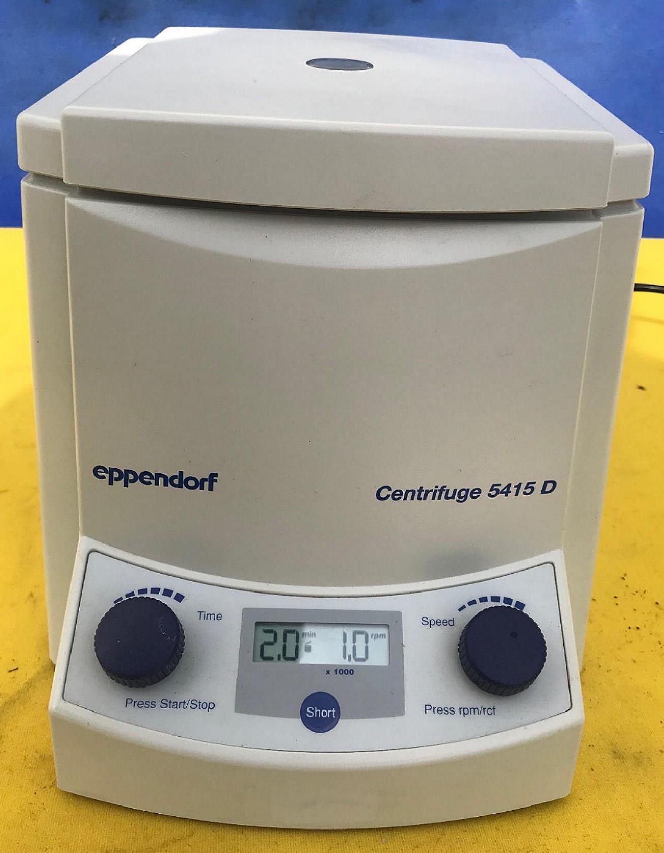 EPPENDORF 5415D with F45-24-1 ROTOR 90 Day WARRANTY WATCH VIDEO FREE SHIPPING