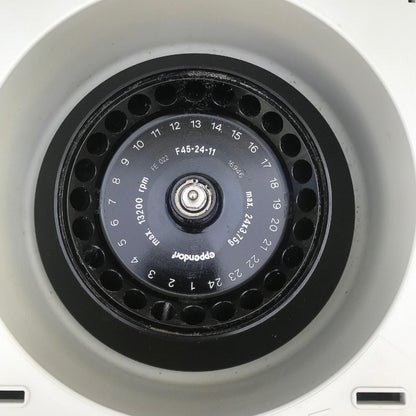 EPPENDORF 5415D & F45-24-11 ROTOR w LID WATCH VIDEO FREE SHIP