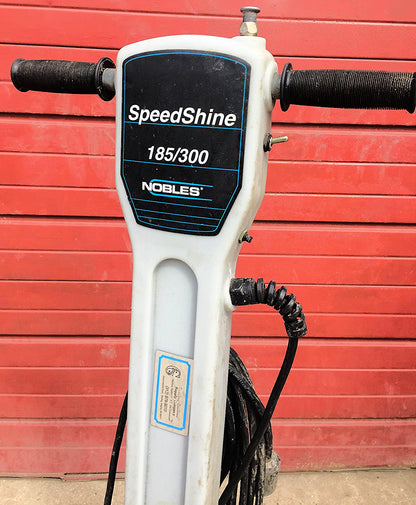NOBLES DUAL SPEED SPEEDSHINE 185/300 BUFFER POLISHER WATCH VIDEO FREE SHIP