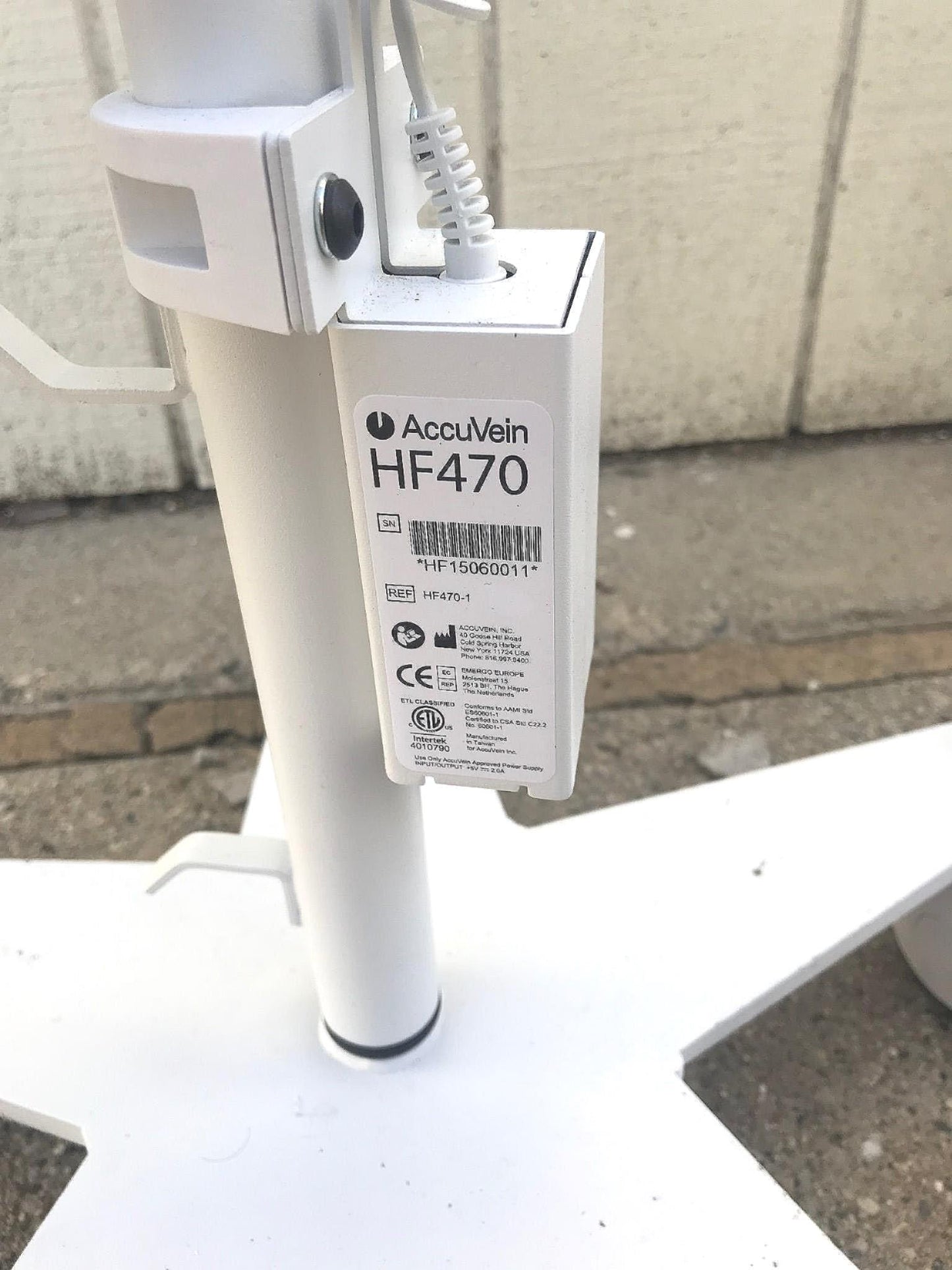 ACCUVEIN HF 470 WHEELED STAND WATCH VIDEO FREE SHIPPING