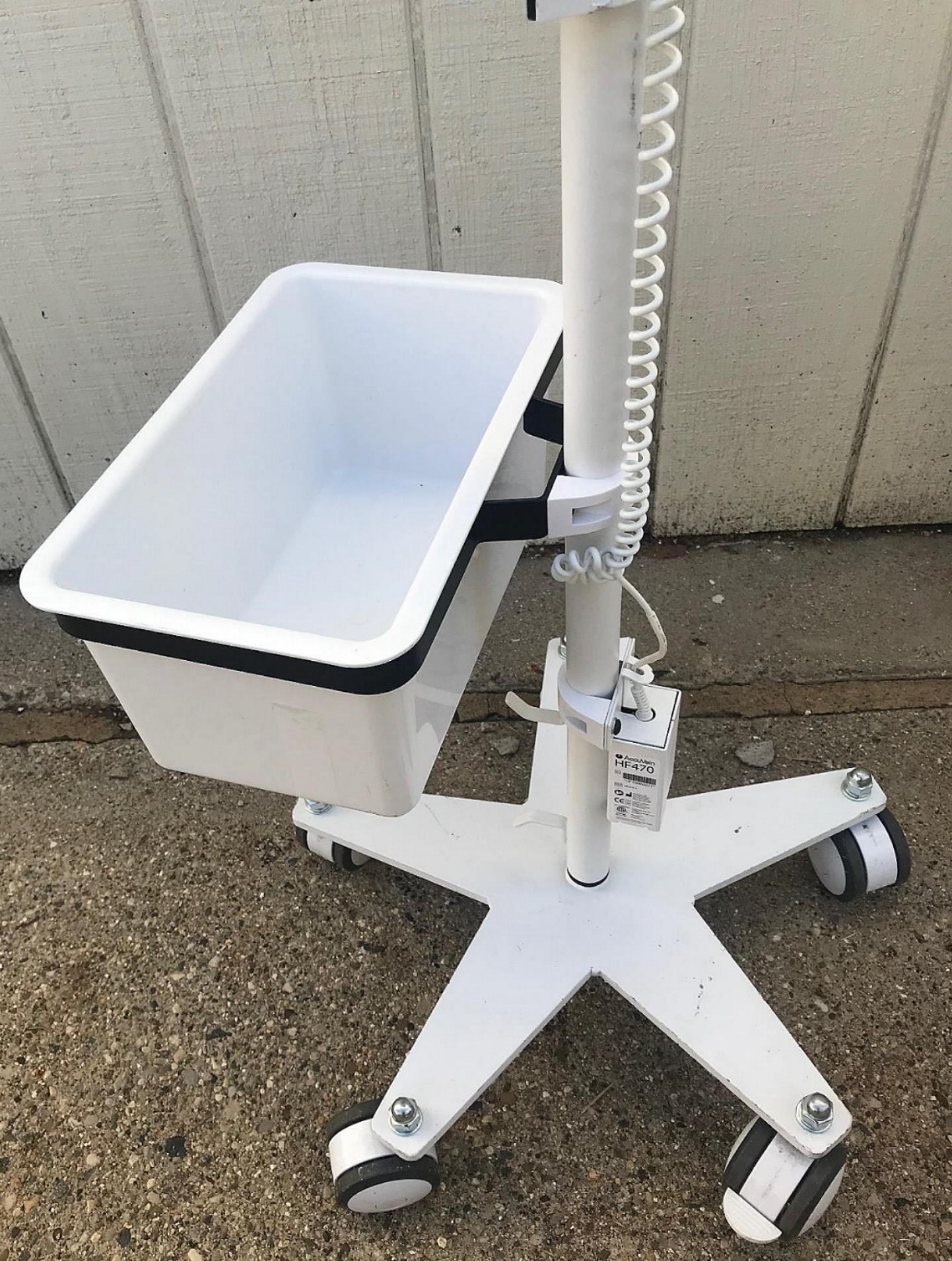 ACCUVEIN HF 470 WHEELED STAND WATCH VIDEO FREE SHIPPING