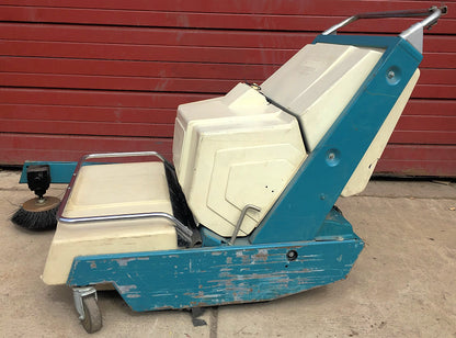 TENNANT 140-E NOBLES SCOUT 37B WALK BEHIND AUTO POWER SWEEPER WATCHVIDEOFREESHIP