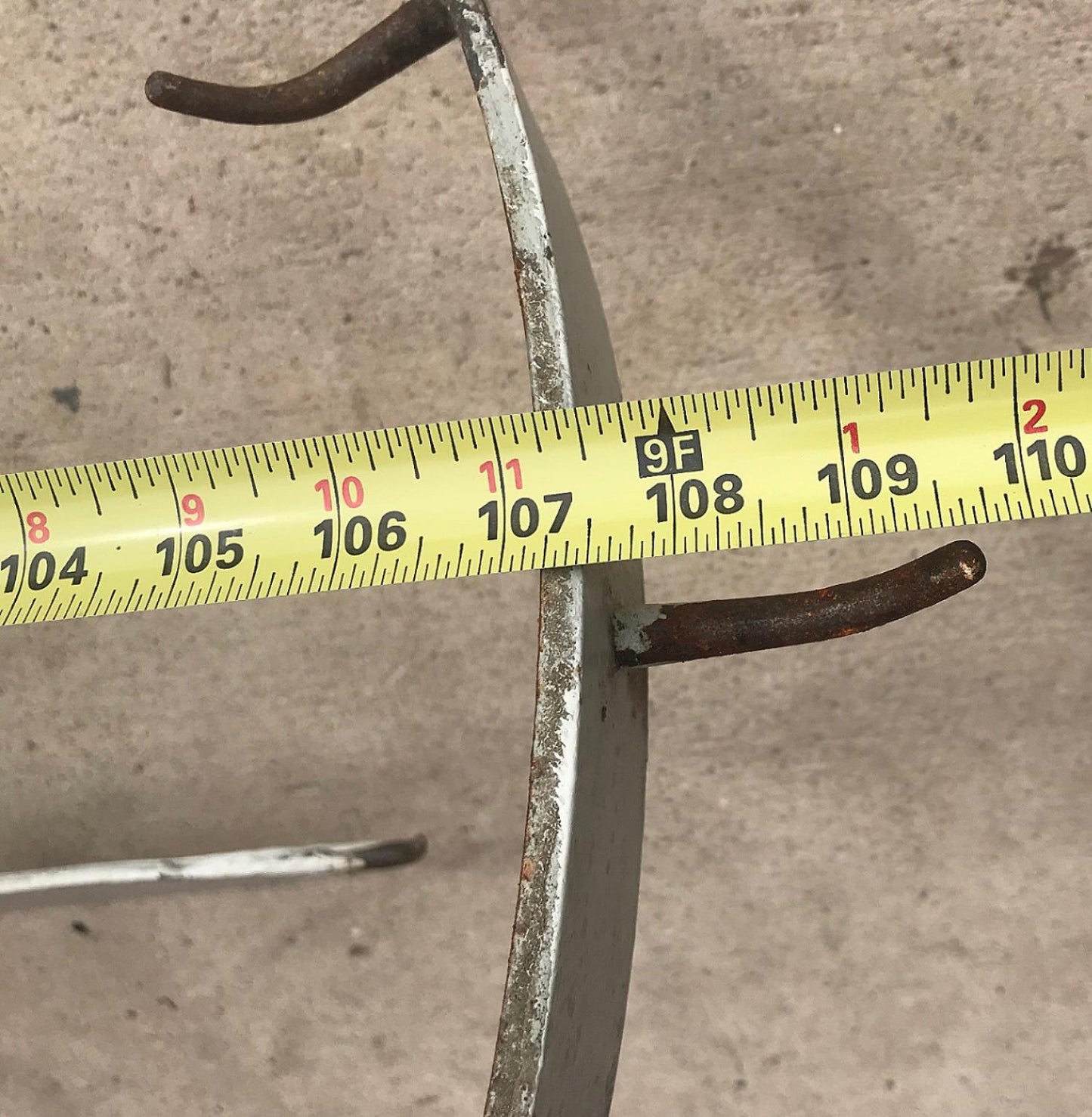 RARE VINTAGE 110"WIDE INDUSTRIAL100%BRASS KITCHEN CEILING POT HOLDER RACK HANGER