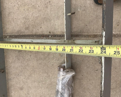 RARE VINTAGE 110"WIDE INDUSTRIAL100%BRASS KITCHEN CEILING POT HOLDER RACK HANGER