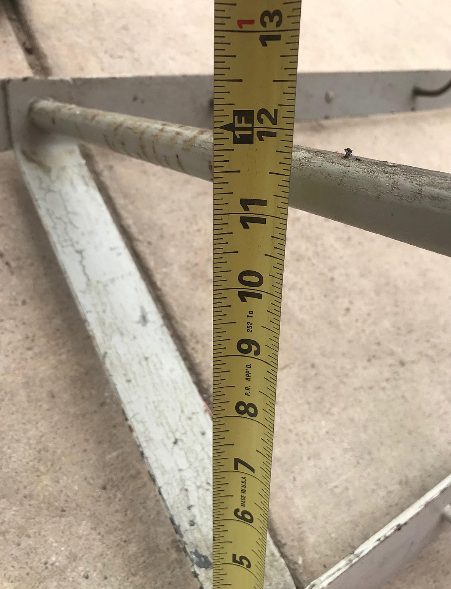 RARE VINTAGE 110"WIDE INDUSTRIAL100%BRASS KITCHEN CEILING POT HOLDER RACK HANGER