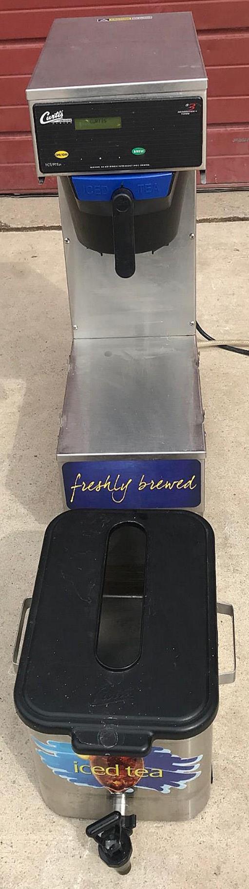 CURTIS PTT310000 ICED 3 GALLON TEA BREWER QUICKBREW PERCULATOR FREE SHIP