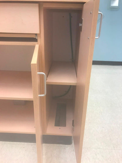 LOT OF SINK LAB DENTAL CLINIC HOSPITAL FURNITURE CABINETRY FREE SHIP WATCH VIDEO