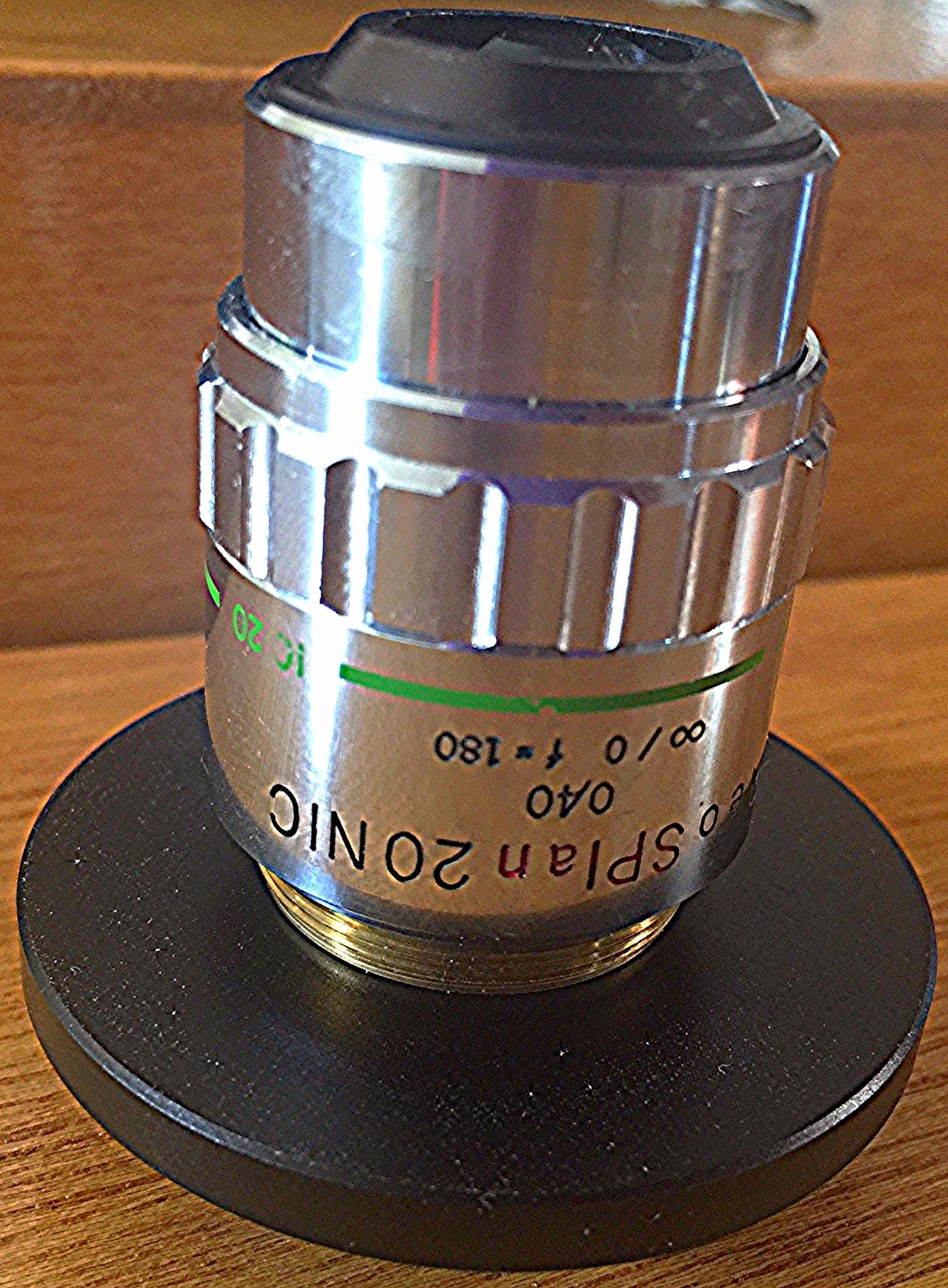 OLYMPUS NEOSPLAN OIL 20 NIC / 0.40 MICROSCOPE OBJECTIVE LENS f180