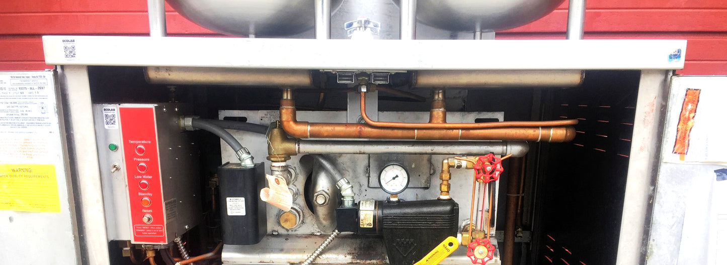 SOUTHBEND GMT-10S-10 TWO 10 QUART KETTLE GAS STEAMER BOILER TILT JACKET STEAM