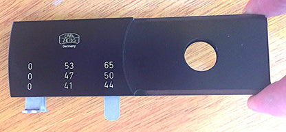 CARL ZEISS SLIDE POLARIZING FILTER MICROSCOPE ALL 3 LENS ES ARE PERFECT FREESHIP