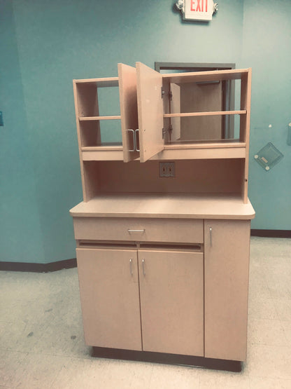 LOT OF SINK LAB DENTAL CLINIC HOSPITAL FURNITURE CABINETRY FREE SHIP WATCH VIDEO