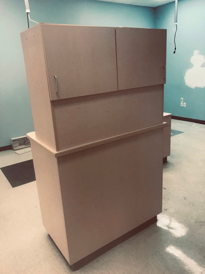 LOT OF SINK LAB DENTAL CLINIC HOSPITAL FURNITURE CABINETRY FREE SHIP WATCH VIDEO