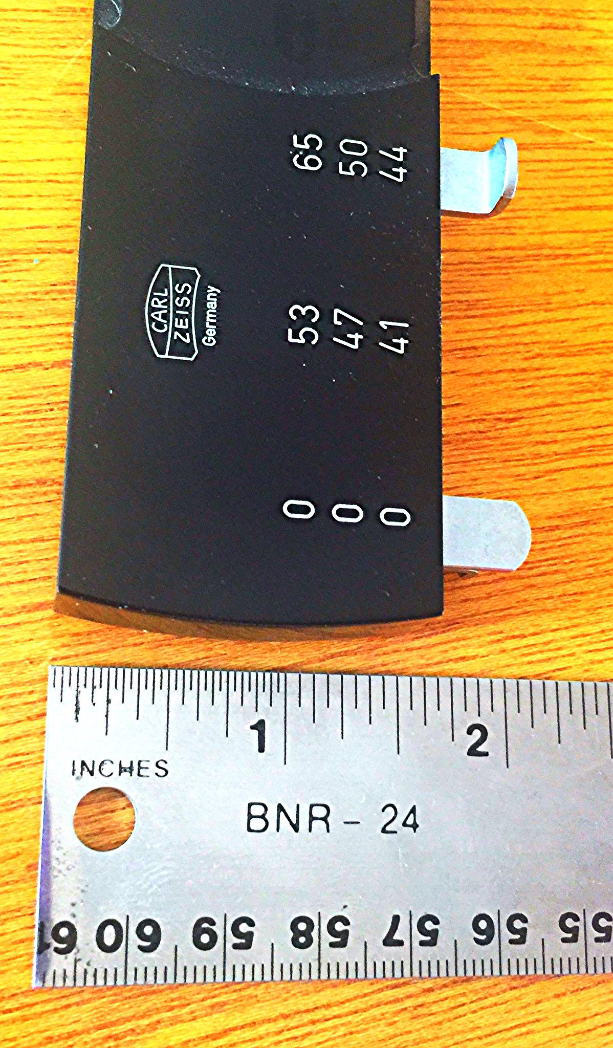 CARL ZEISS SLIDE POLARIZING FILTER MICROSCOPE ALL 3 LENS ES ARE PERFECT FREESHIP