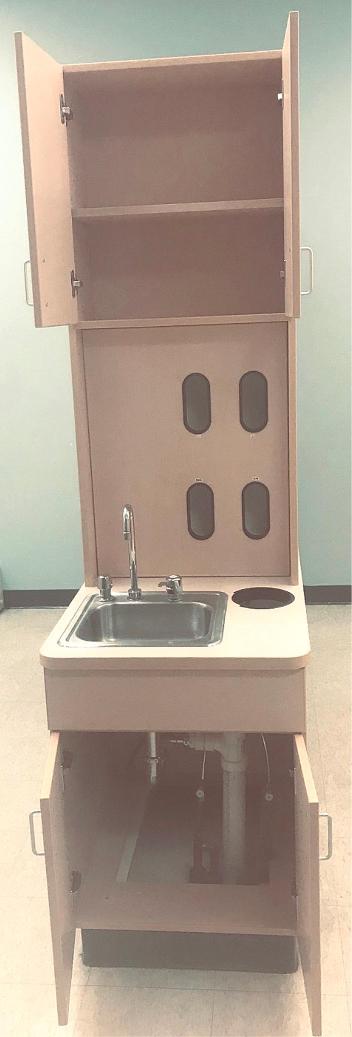 LOT OF SINK LAB DENTAL CLINIC HOSPITAL FURNITURE CABINETRY FREE SHIP WATCH VIDEO