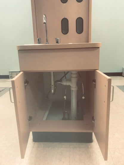 LOT OF SINK LAB DENTAL CLINIC HOSPITAL FURNITURE CABINETRY FREE SHIP WATCH VIDEO