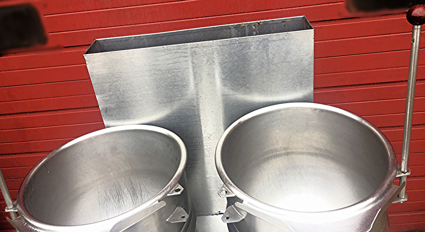 SOUTHBEND GMT-10S-10 TWO 10 QUART KETTLE GAS STEAMER BOILER TILT JACKET STEAM