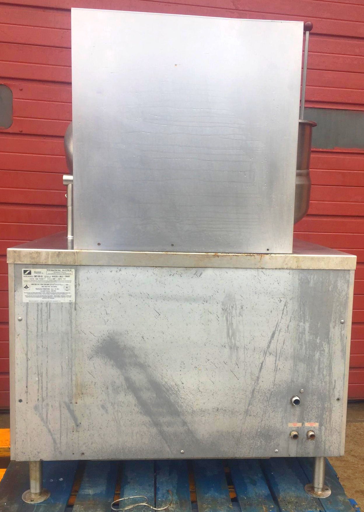 SOUTHBEND GMT-10S-10 TWO 10 QUART KETTLE GAS STEAMER BOILER TILT JACKET STEAM