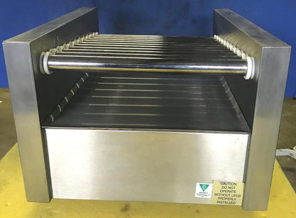 STAR 20C GRIL-MAX SEAL-MAX COMMERCIAL DOUBLE HOT DOG ROLLER MACHINE WATCH VIDEO