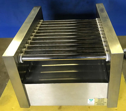 STAR 20C GRIL-MAX SEAL-MAX COMMERCIAL DOUBLE HOT DOG ROLLER MACHINE WATCH VIDEO