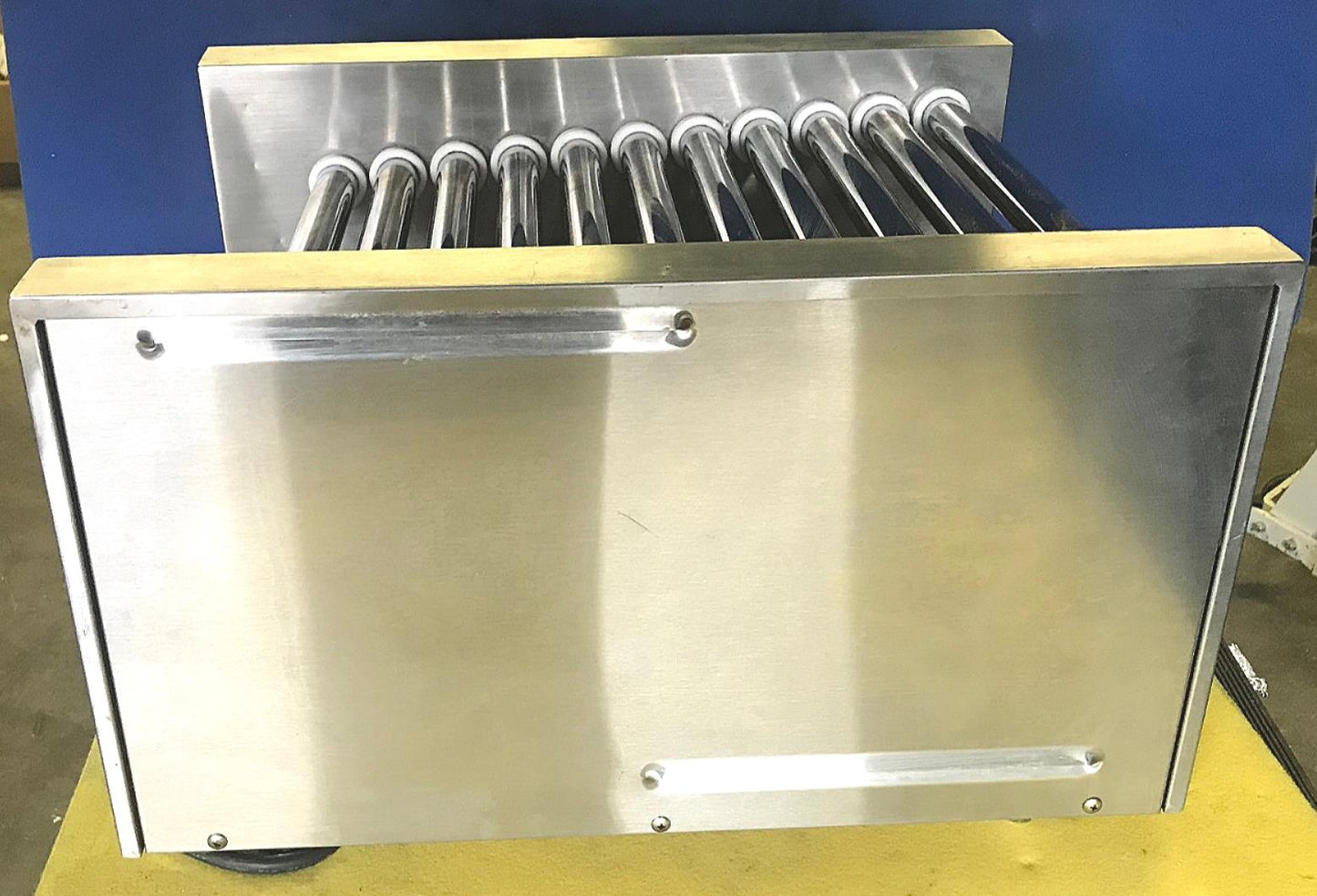 STAR 20C GRIL-MAX SEAL-MAX COMMERCIAL DOUBLE HOT DOG ROLLER MACHINE WATCH VIDEO