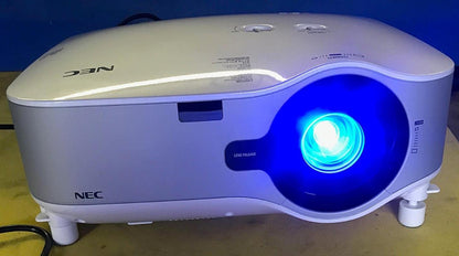 NEC NP3141W NETWORK PROJECTOR with REMOTE & MANUAL WATCH VIDEO FREE SHIPPING