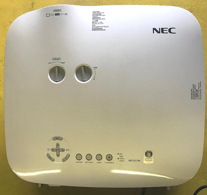 NEC NP3141W NETWORK PROJECTOR with REMOTE & MANUAL WATCH VIDEO FREE SHIPPING