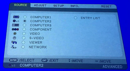 NEC NP3141W NETWORK PROJECTOR with REMOTE & MANUAL WATCH VIDEO FREE SHIPPING