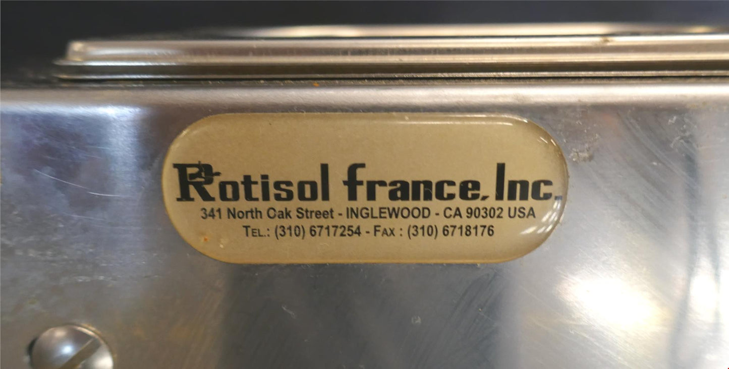 ROTISOL SPIT RACK USA 201375-1400MF for MASTER FLAME 1375 by ROTISSERIE FRANCE