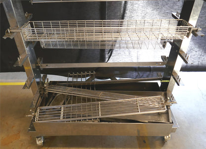 ROTISOL SPIT RACK USA 201375-1400MF for MASTER FLAME 1375 by ROTISSERIE FRANCE