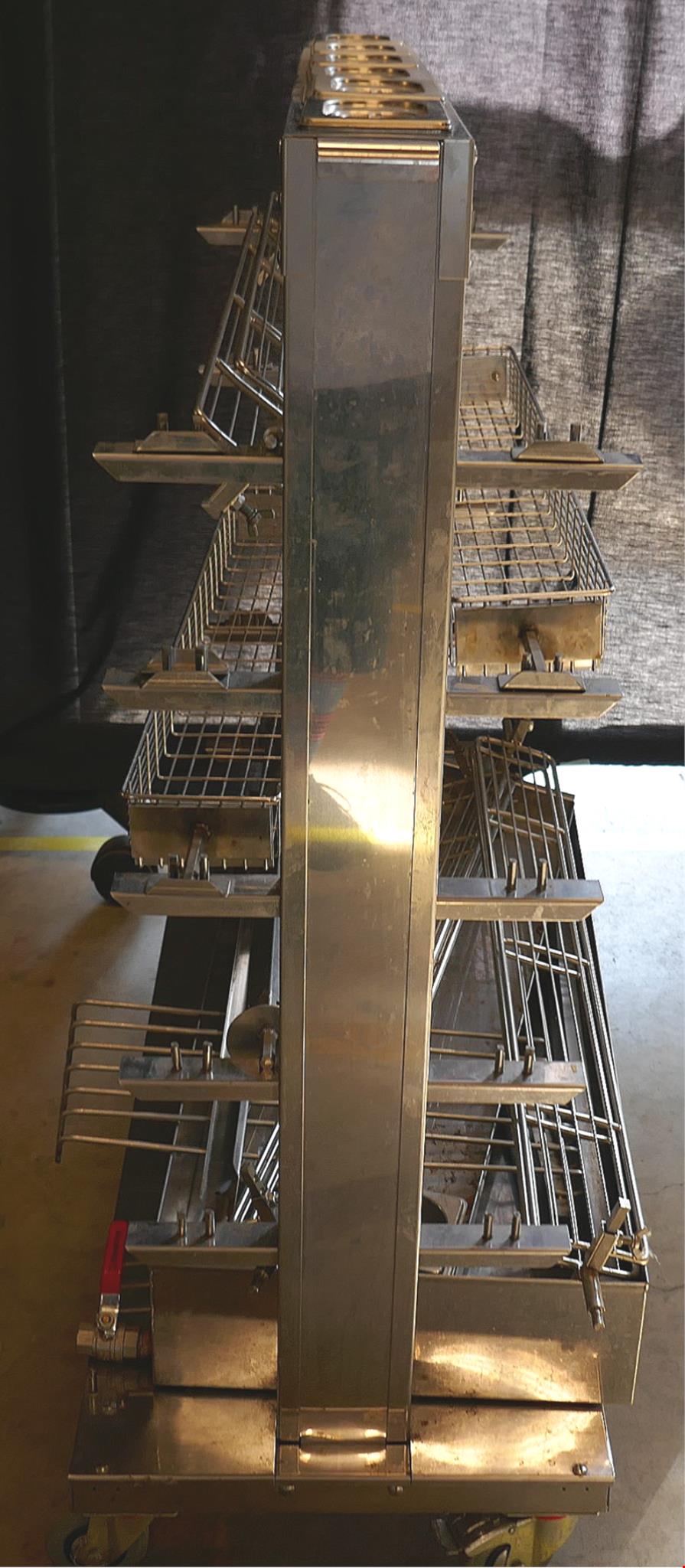 ROTISOL SPIT RACK USA 201375-1400MF for MASTER FLAME 1375 by ROTISSERIE FRANCE