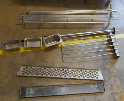 ROTISOL SPIT RACK USA 201375-1400MF for MASTER FLAME 1375 by ROTISSERIE FRANCE