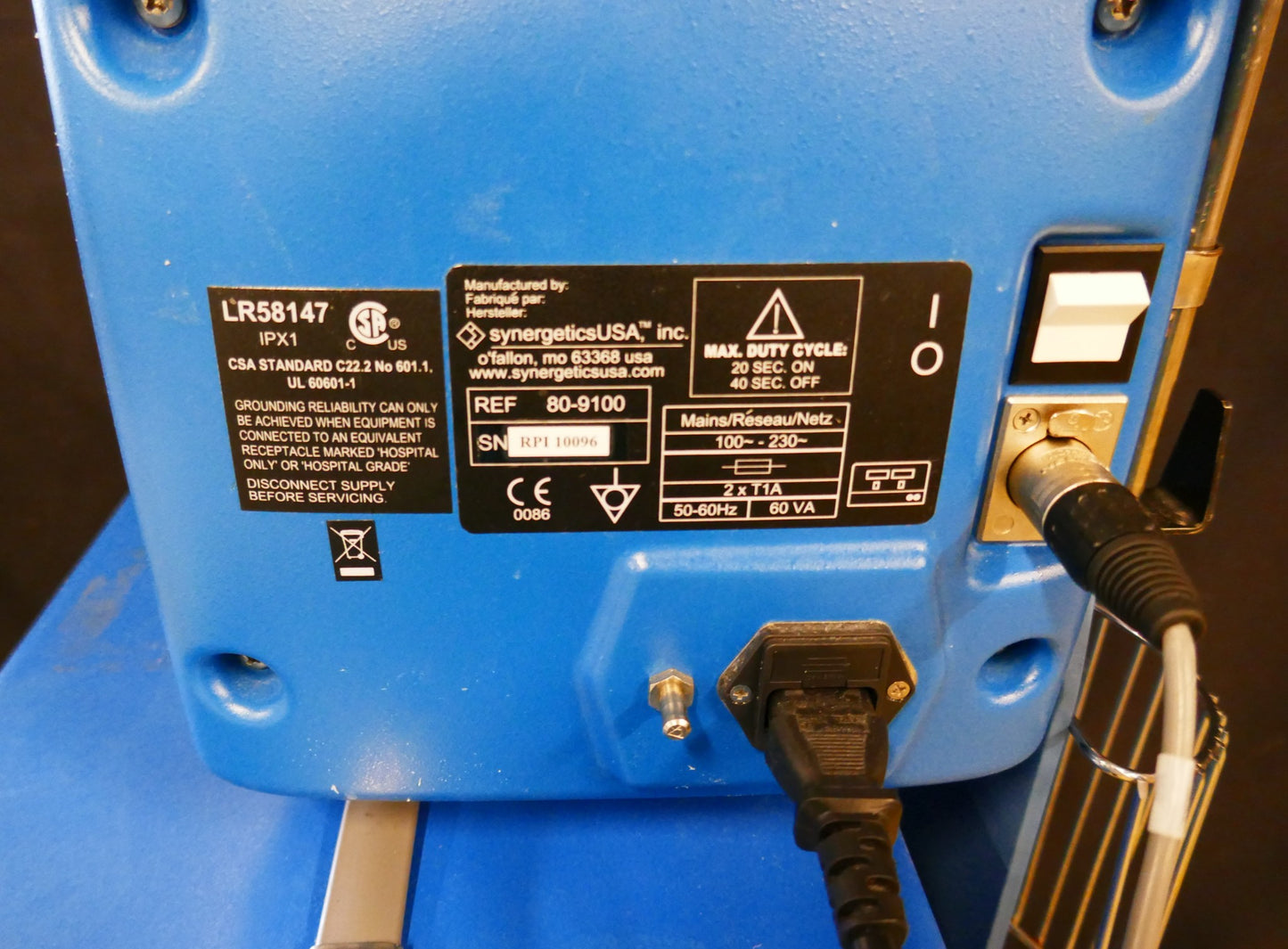 MALIS CMC-III BIPOLAR SYSTEM ELECTROSURGICAL CMC IRRIGATION MODULE 1000 WARRANTY