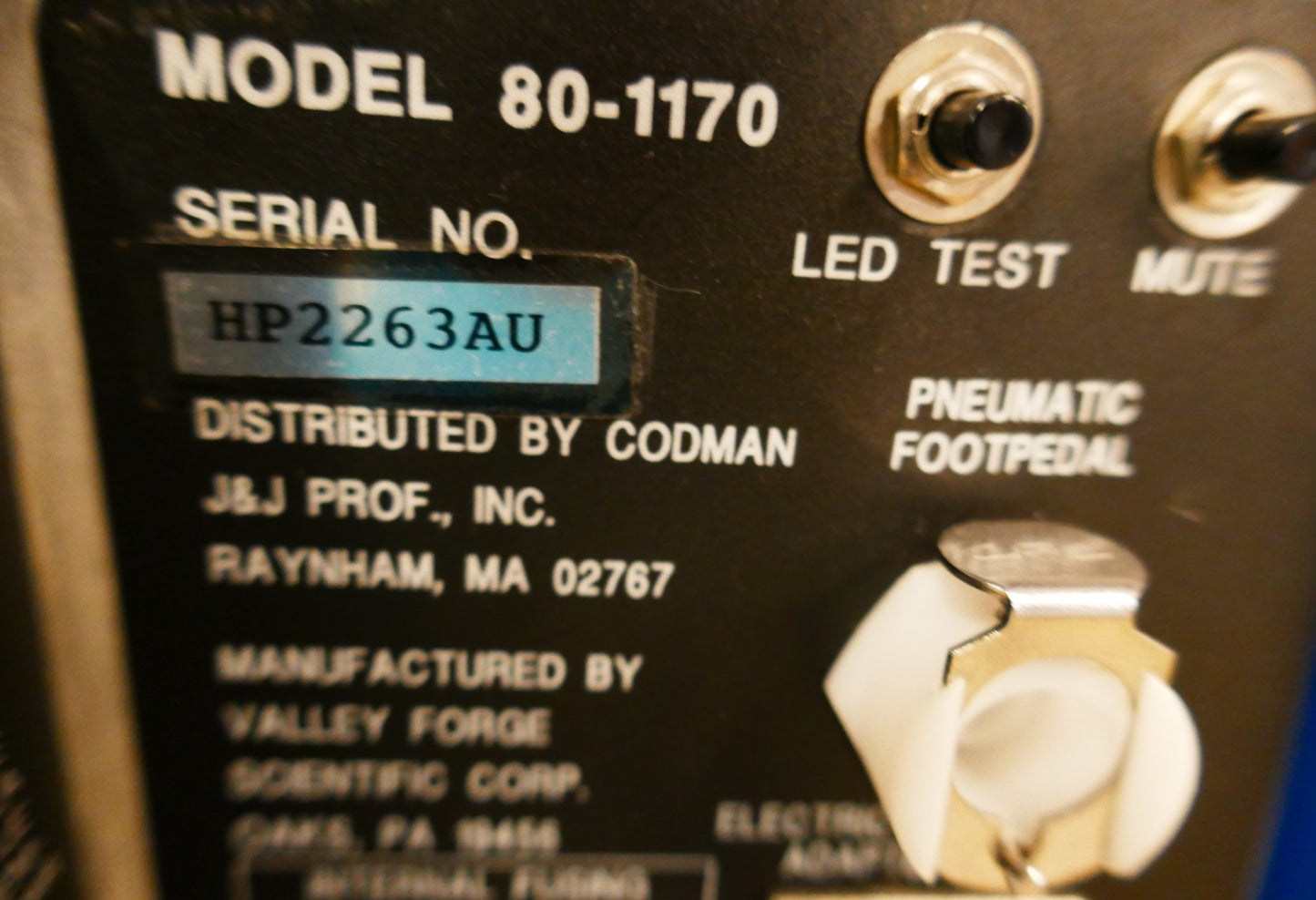 MALIS CMC-III BIPOLAR SYSTEM ELECTROSURGICAL CMC IRRIGATION MODULE 1000 WARRANTY