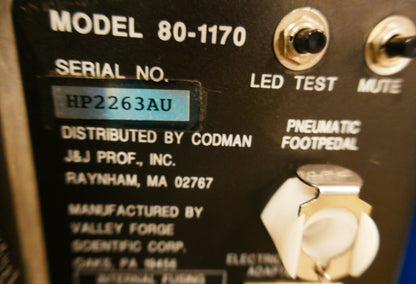 MALIS CMC-III BIPOLAR SYSTEM ELECTROSURGICAL CMC IRRIGATION MODULE 1000 WARRANTY