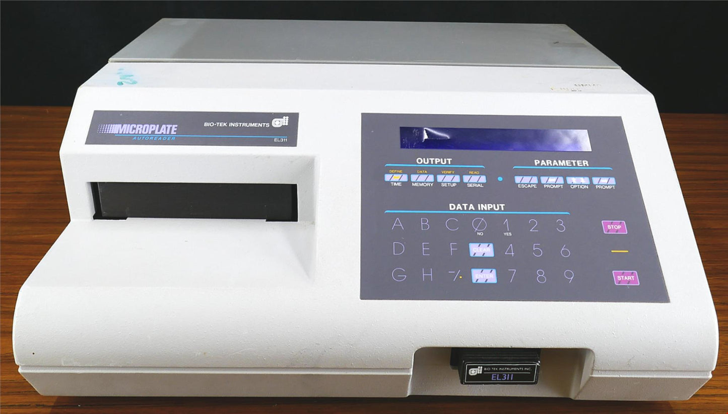 BIO-TEK INSTRUMENTS MICROPLATE AUTOREADER EL311 NO CARD 90-DAY-WARRANTY FREESHIP