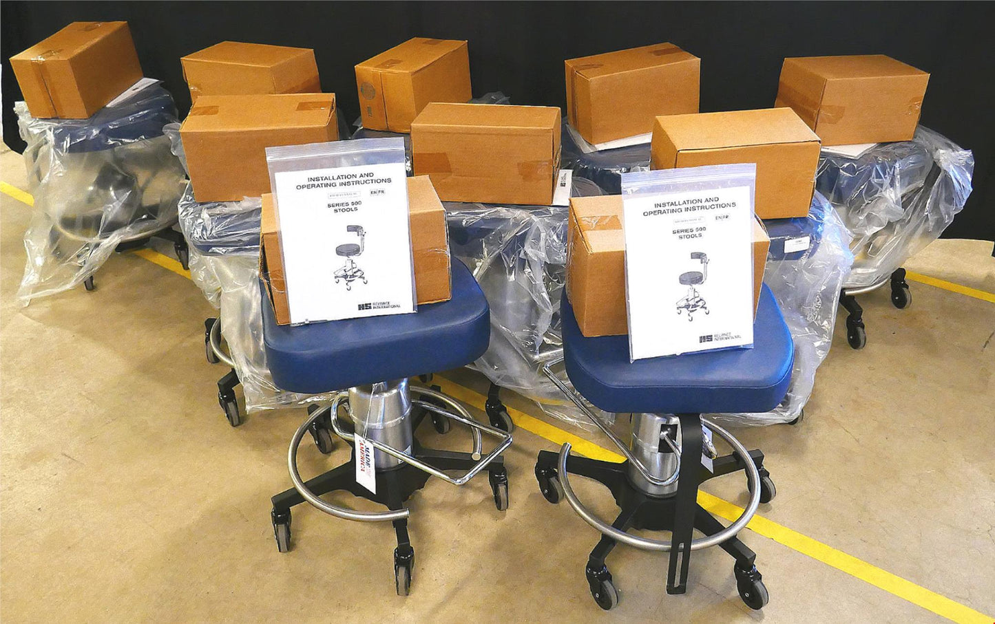 RELIANCE 548 SURGICAL STOOL MEDICAL HOSPITAL CLINIC EXAM STOOL CHAIR FREE SHIP