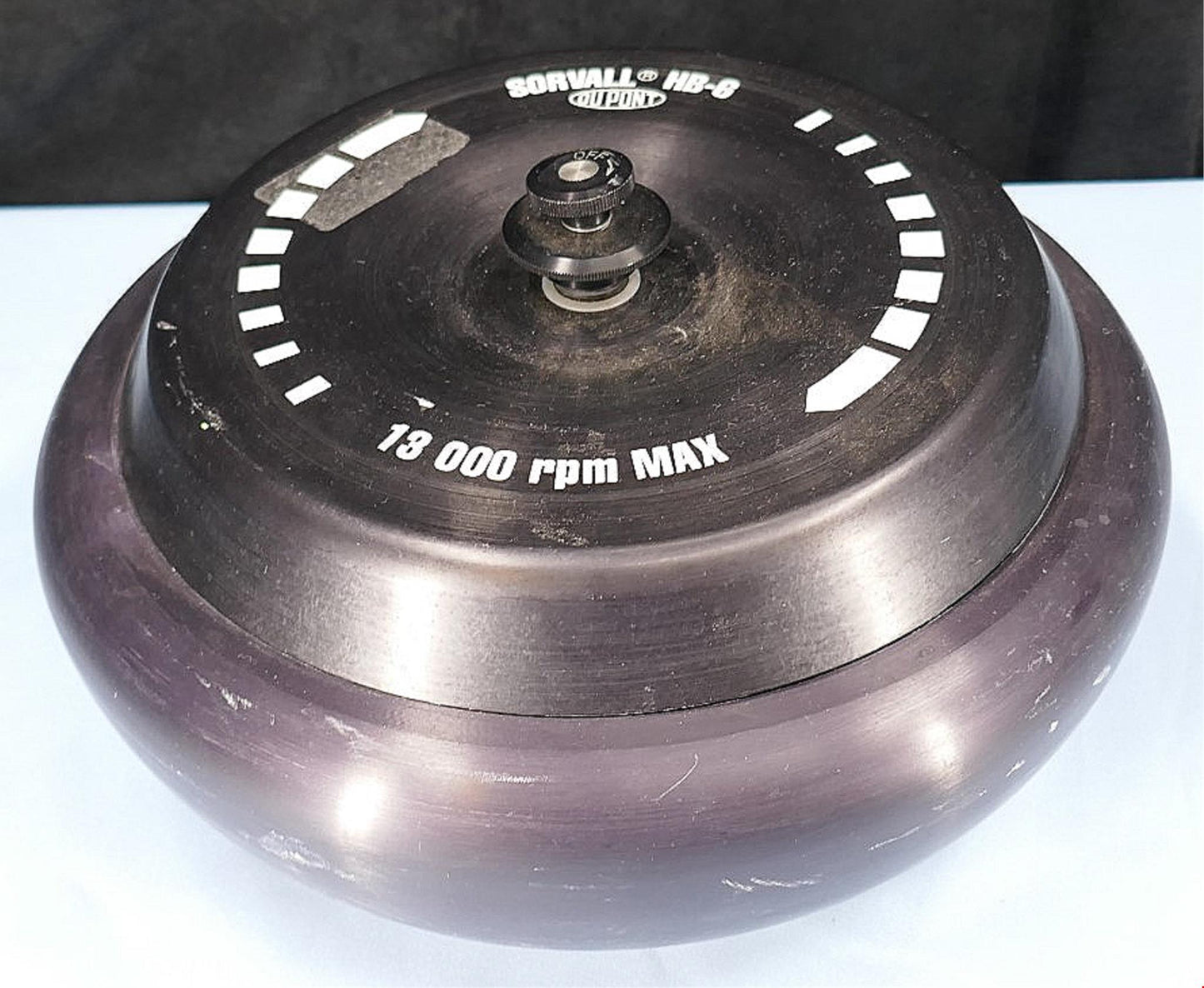 SORVALL HB-6 CENTRIFUGE ROTOR & 6 TUBES for RC-6 PLUS & EVOLUTION RC CENTRIFUGE