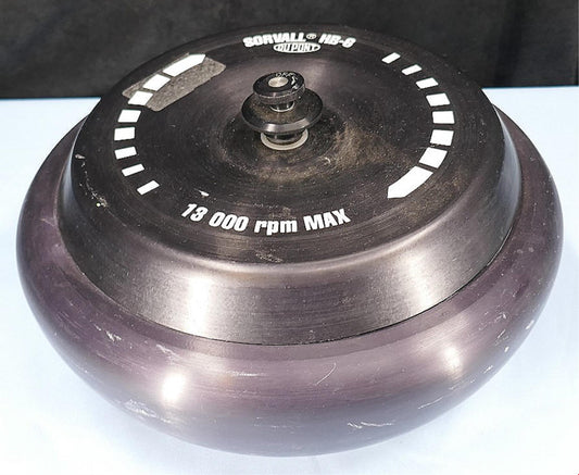 SORVALL HB-6 CENTRIFUGE ROTOR & 6 TUBES for RC-6 PLUS & EVOLUTION RC CENTRIFUGE