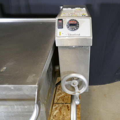 CLEVELAND SGL-40-T1 40 GALLON TILT SKILLET BRAISING PAN NATURAL GAS FREE SHIP