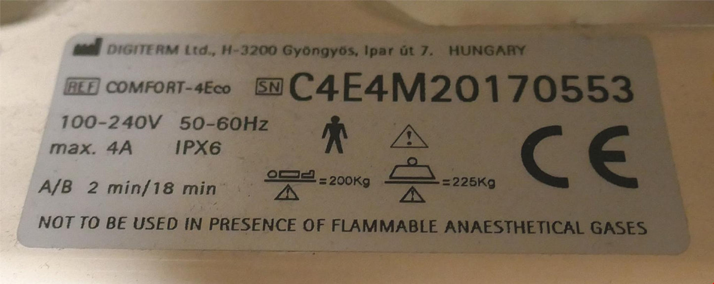 DIGITERM® COMFORT-4 ECO RECLINER ELECTRIC DIALYSIS MEDICAL CHAIR WATCH VIDEO