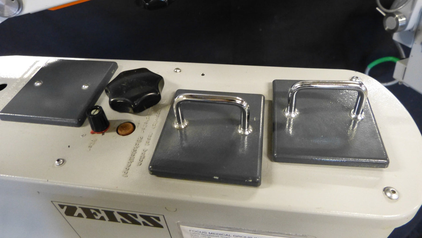 ZEISS OPMI 6-SFC UNIVERSAL SURGICAL MICROSCOPE FOOT PEDAL 90DAYWARRANTY FREESHIP