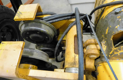 YALE BUDGIT MAN-GUARD 3-PHASE 3TON CHAIN HOIST PUSH TROLLEY MOUNT FREE SHIPPING