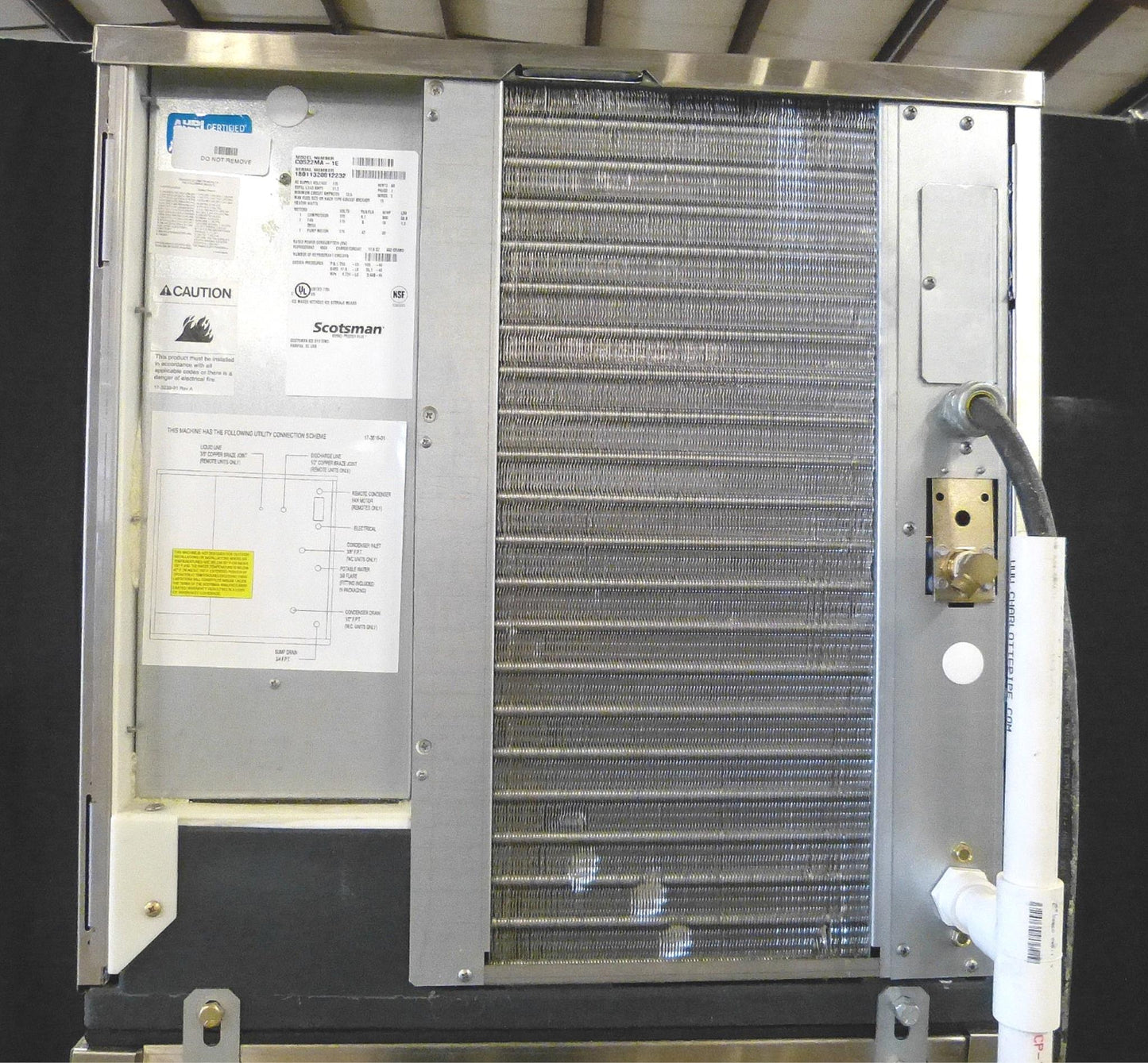 SCOTSMAN 500lbsDay Prodigy Series C0522MA AIR COOL ICE MACHINE with BIN FREESHIP